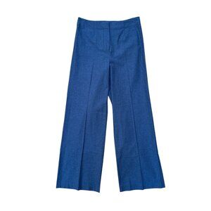 Ann Taylor Wide Leg Trousers - Size 2 - Blue NWT